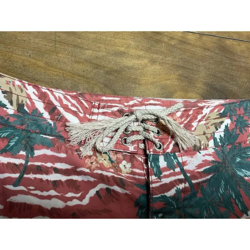 Faherty Boardshort Mens Size 35 Hawaiian Tropical